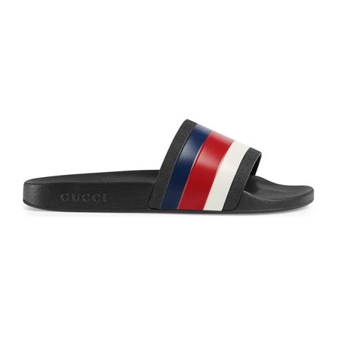 gucci slides blue red white|gucci slides pursuit.